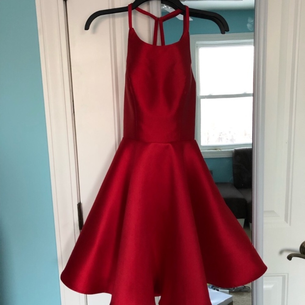 Adorable red formal dress